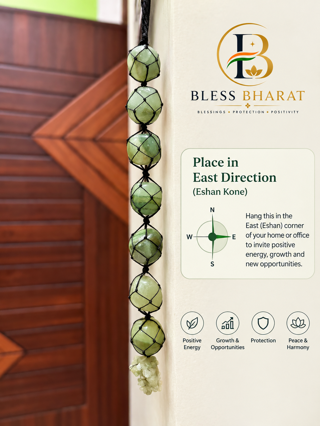 AVENTRA – Green Aventurine Growth Hanger