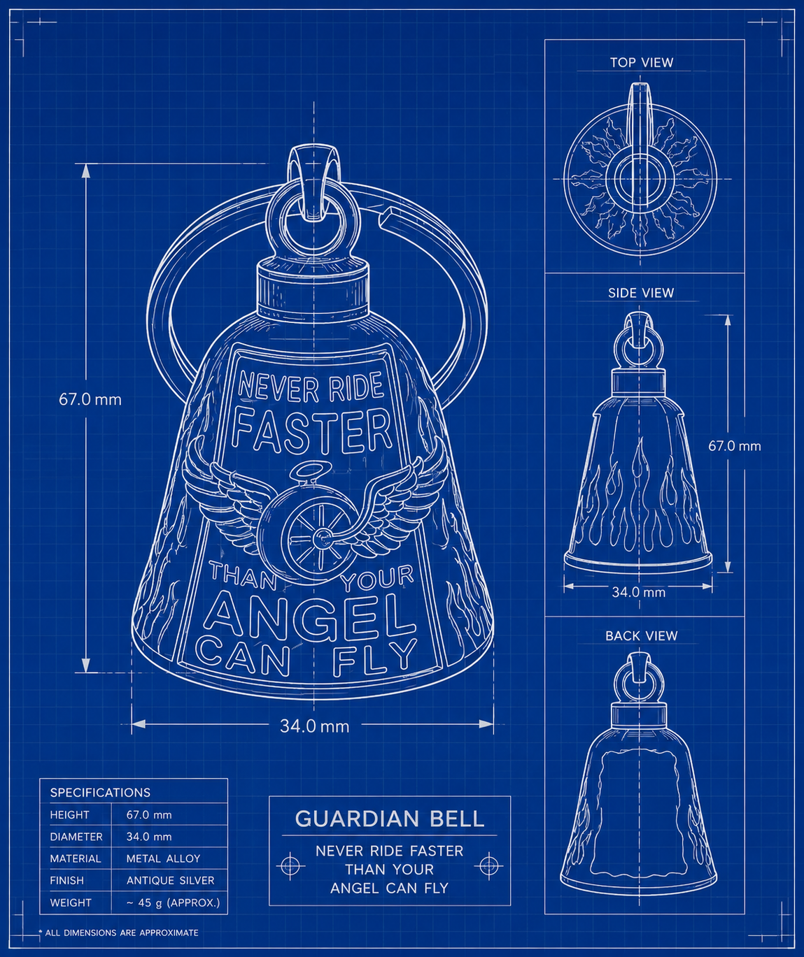 Bless Bharat Guardian Bell – Ride Safe, Ride Blessed