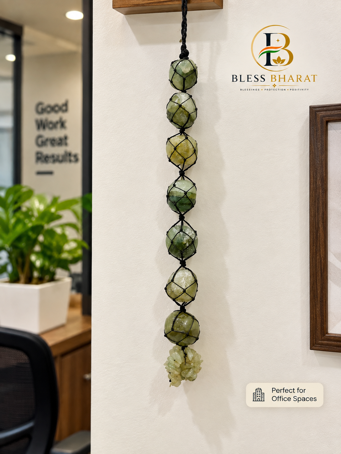 AVENTRA  –  Green Aventurine Growth Hanger